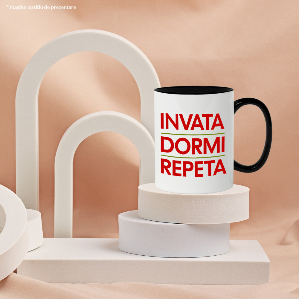 Cana Personalizata Rutina Zilnică a Studenților și Copiilor – Educație, Școală și Somn [3]