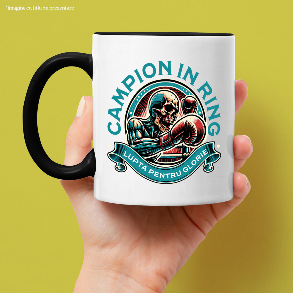 Cana Personalizata Schelet Boxer – Campion în Ring, Motivație și Forță [2]