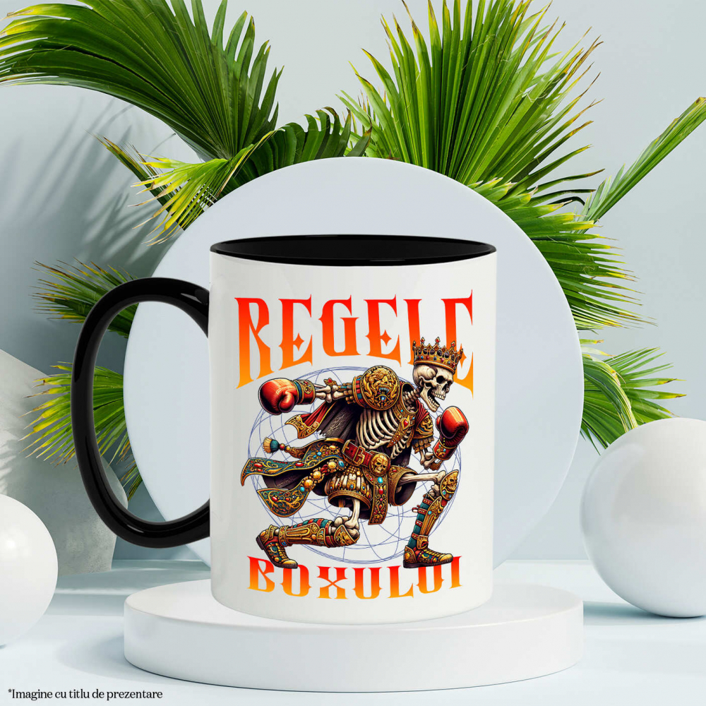 Cana Personalizata Schelet Boxer – Regele Boxului, Motivație și Sport de Contact [3]