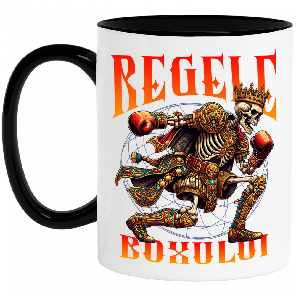 Cana Personalizata Schelet Boxer – Regele Boxului, Motivație și Sport de Contact [1]