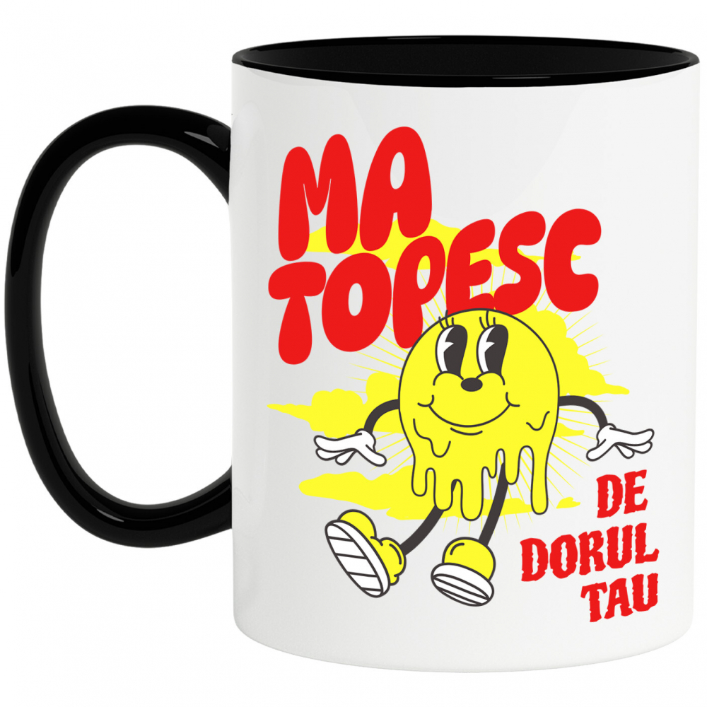 Cana Personalizata Soare Vesel Topindu-se - Cadouri Personalizate Pentru Valentine's Day și Plajă [1]