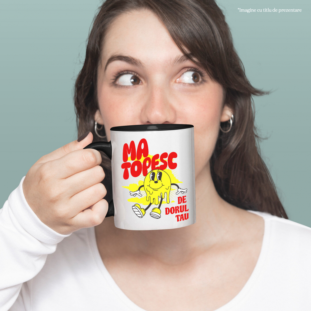 Cana Personalizata Soare Vesel Topindu-se - Cadouri Personalizate Pentru Valentine's Day și Plajă [2]