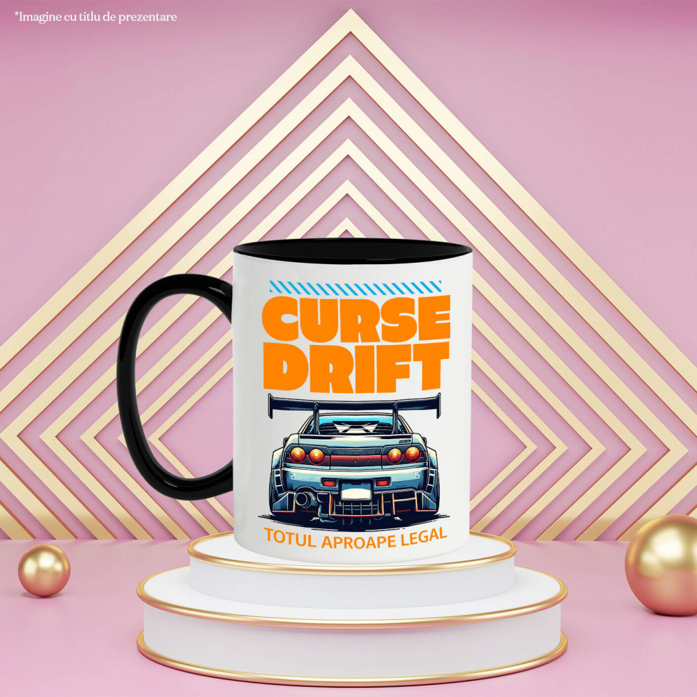 Cana Personalizata Tricou Drift Tuning – Design Auto pentru Pasionații de Curse și Viteză [3]