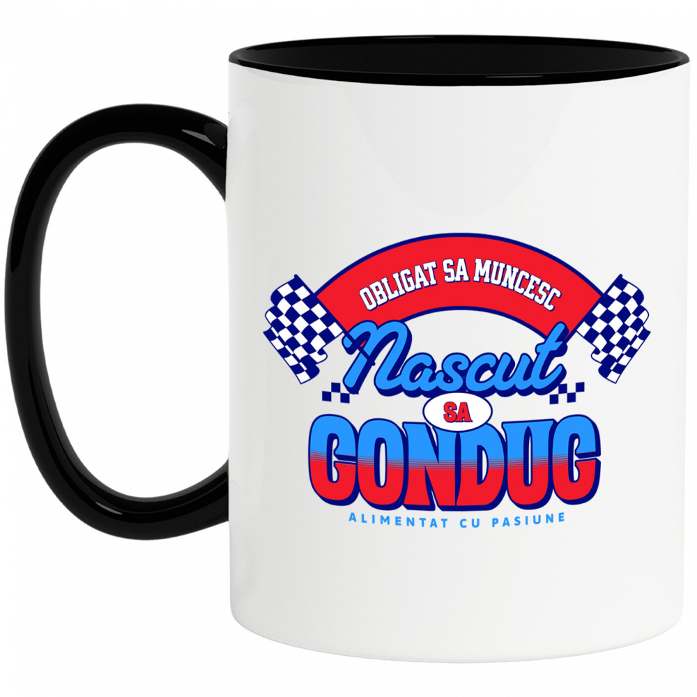 Cana Personalizata Steag Curse Ilegale – Cadou Perfect pentru Iubitorii de Mașini și Viteză [1]