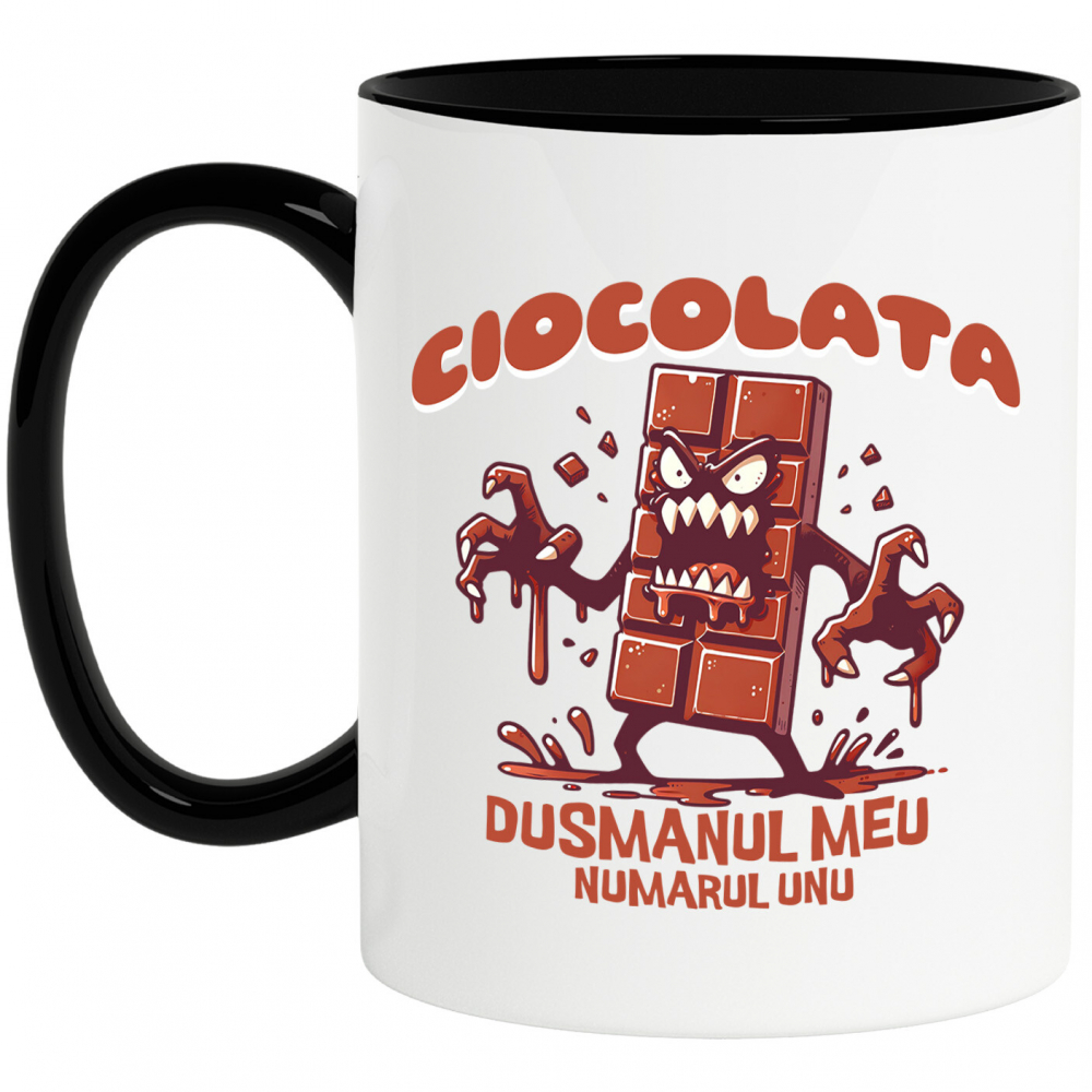 Cana Personalizata Tableta de ciocolată personalizată cu monstru | Cadou amuzant pentru iubitorii de ciocolată [1]