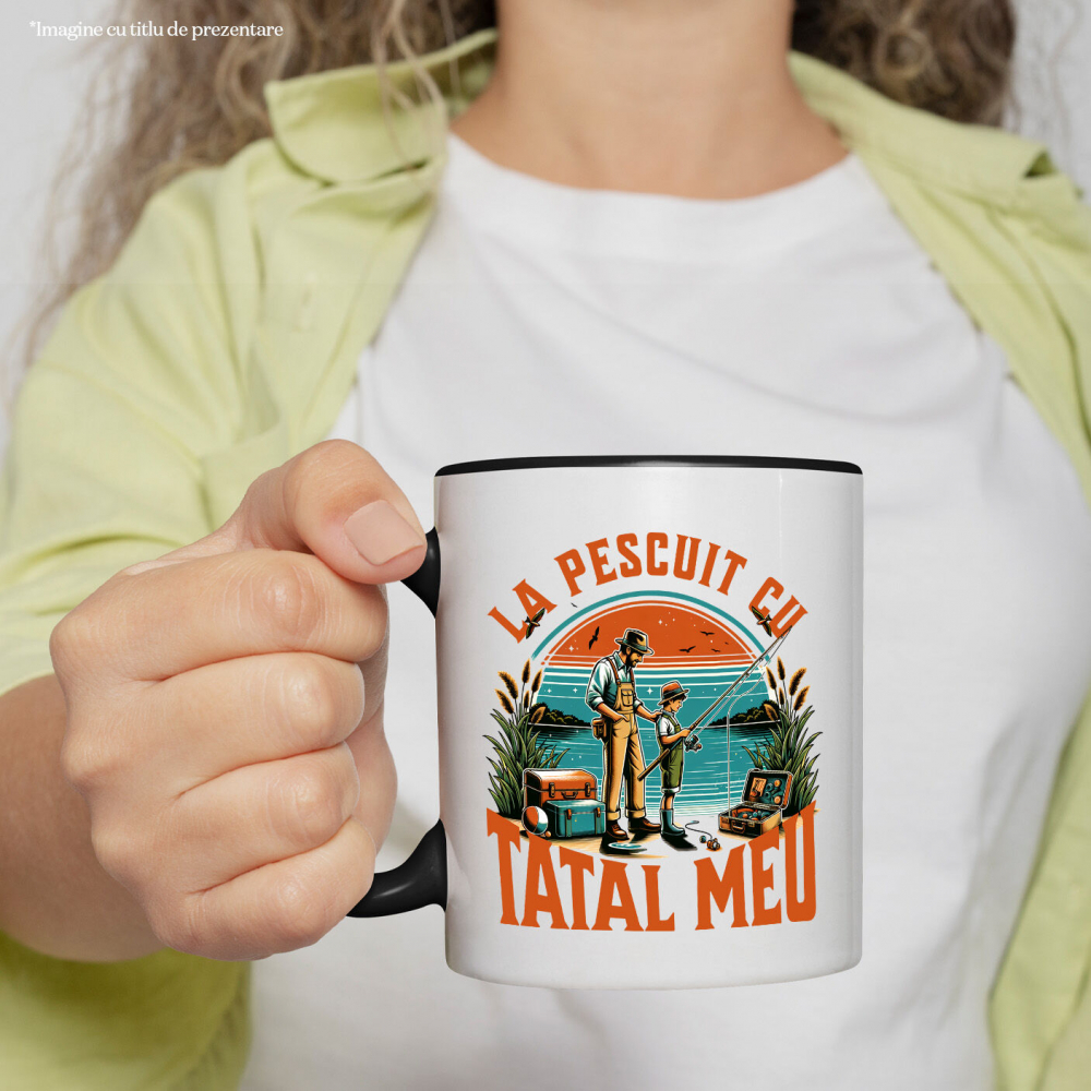 Cana Personalizata "Pescuit cu Tata la Baltă – Momente de Neuitat în Natură" [2]