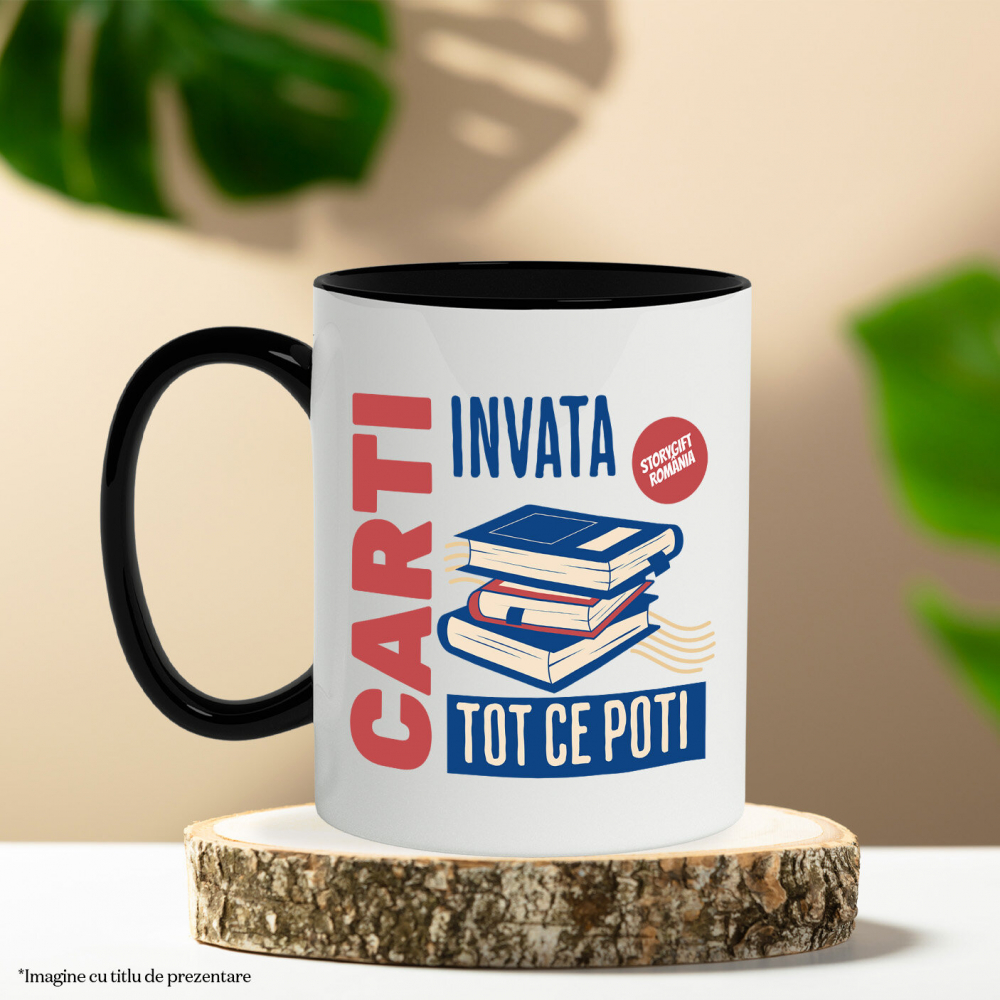 Cana Personalizata Cărți Motivaționale pentru Dezvoltare Personală - Învață Tot Ce Poți! [3]