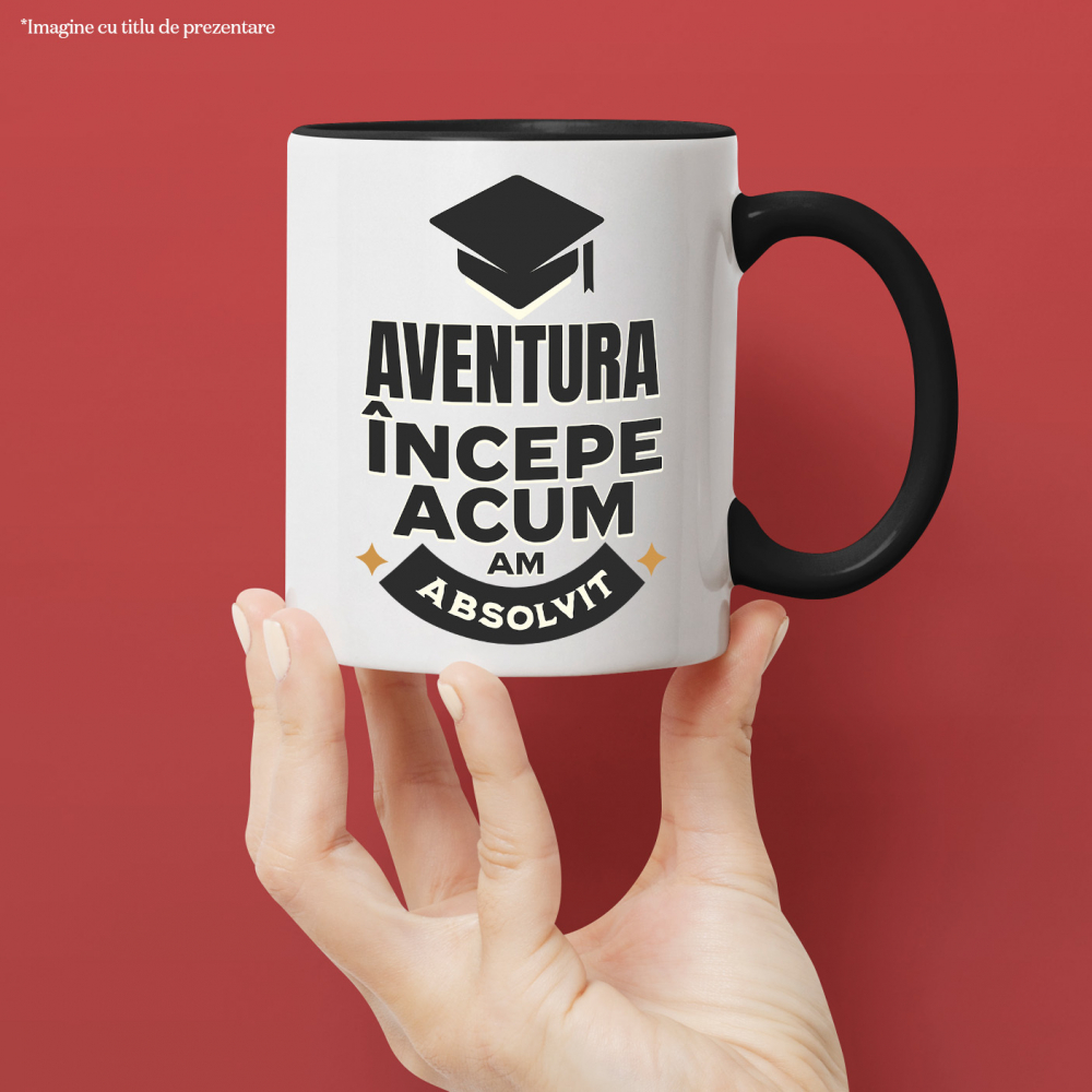 Cana Personalizata Toca Absolvire | Cadou Personalizat pentru Absolvenți [2]