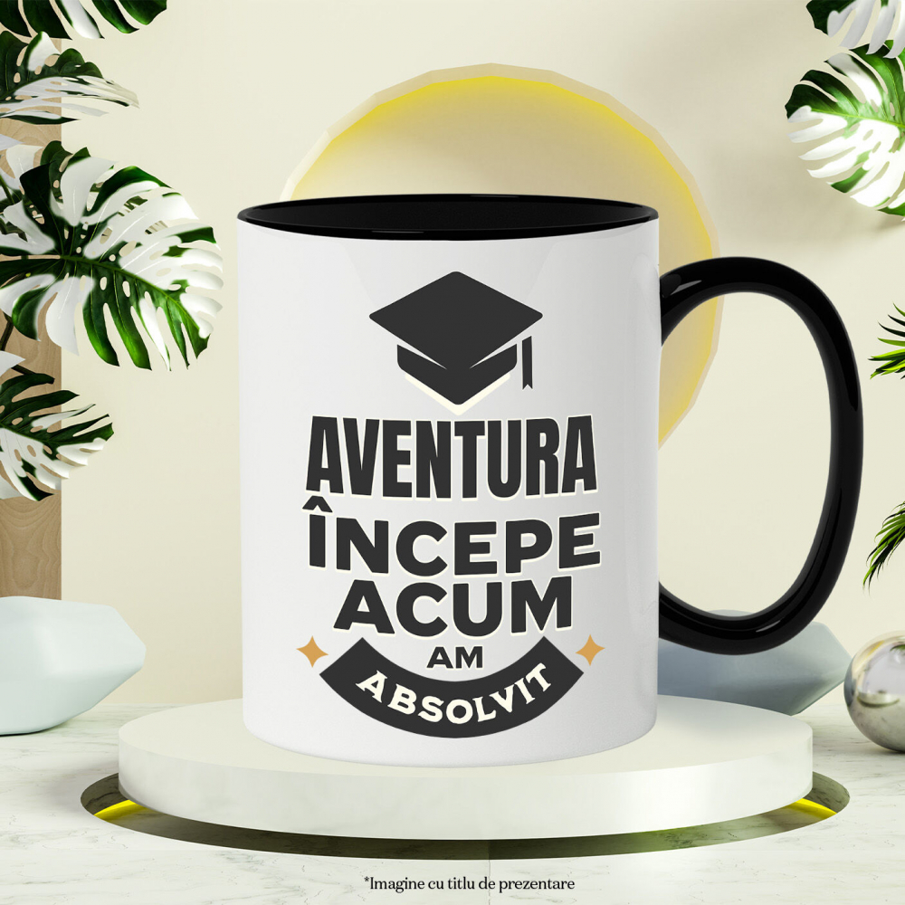 Cana Personalizata Toca Absolvire | Cadou Personalizat pentru Absolvenți [3]