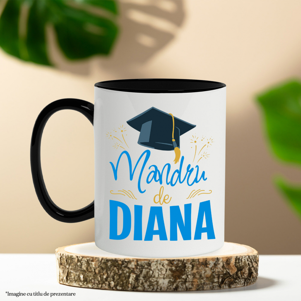 Cana Personalizata Tocă de Absolvire Personalizată - Pălărie pentru Succes și Mândrie [3]