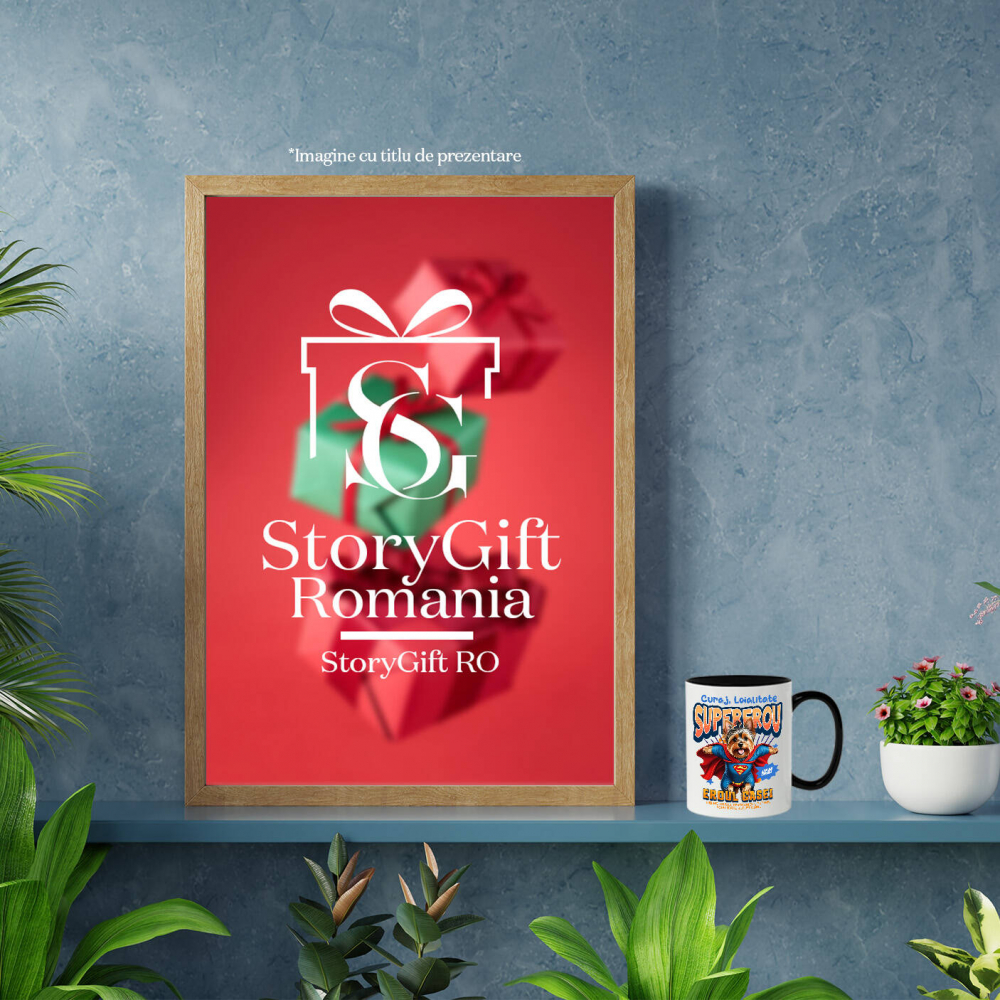 Cana Personalizata Yorkshire Terrier în Costum de Superman – Produse Personalizate pentru Familie și Copii [4]