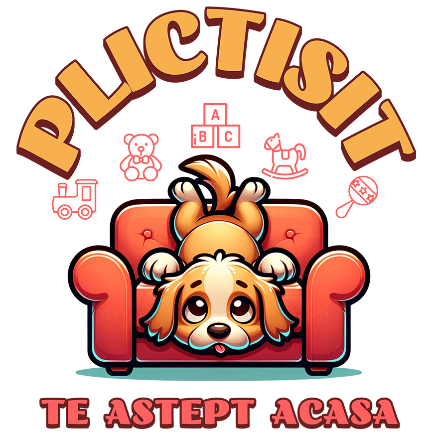 Sticker Adeziv Autocolant Personalizat „Câine Plictisit Pe Canapea – Cadou Personalizat pentru Iubitorii de Câini” [1]