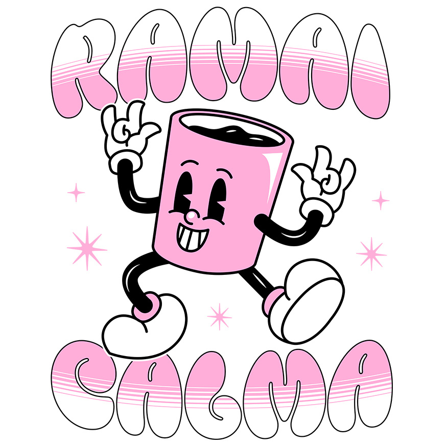 Sticker Adeziv Autocolant Personalizat „Cană Haioasă Personalizată 'Rămâi Calm' – Cadou Amuzant pentru Familie, Copii și Prieteni” [1]