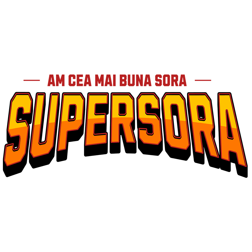 Sticker Adeziv Autocolant Personalizat Cadou Personalizat pentru Sora | Super Erou Copii | Familie și Iubire [1]