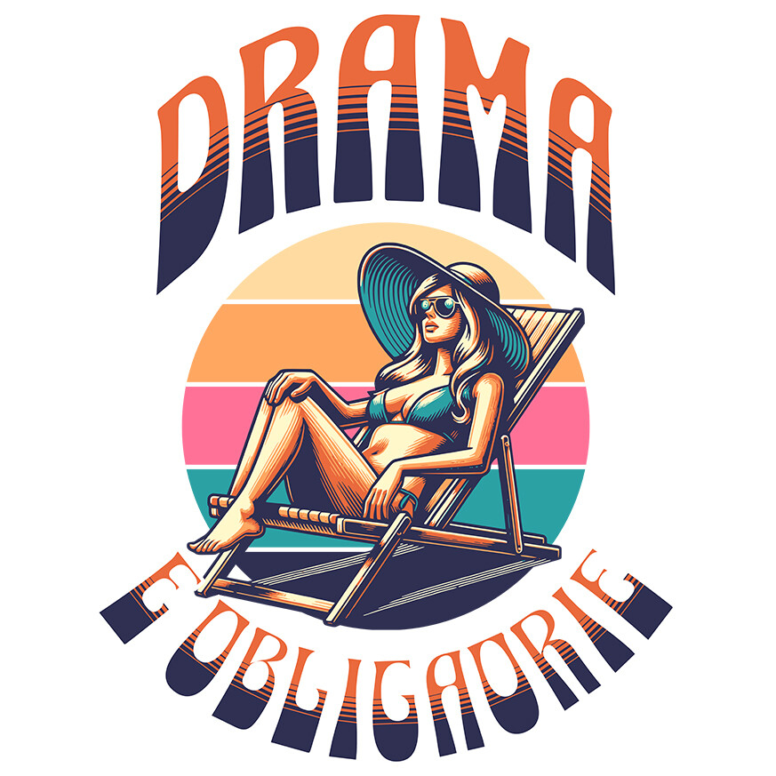 Sticker Adeziv Autocolant Personalizat Femeie pe Șezlong cu Pălărie și Ochelari de Soare - Cadou Personalizat Vacanță și Relaxare [1]