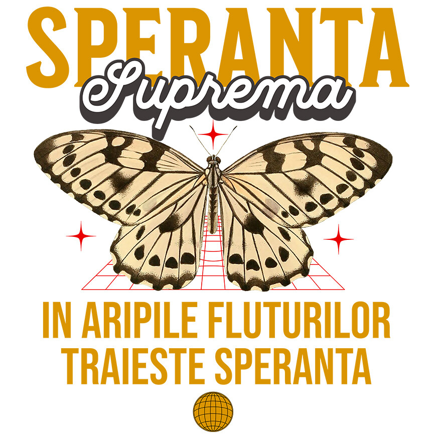 Sticker Adeziv Autocolant Personalizat „Cadouri personalizate cu fluturi colorati și mesaje de speranță pentru familie și prieteni” [1]