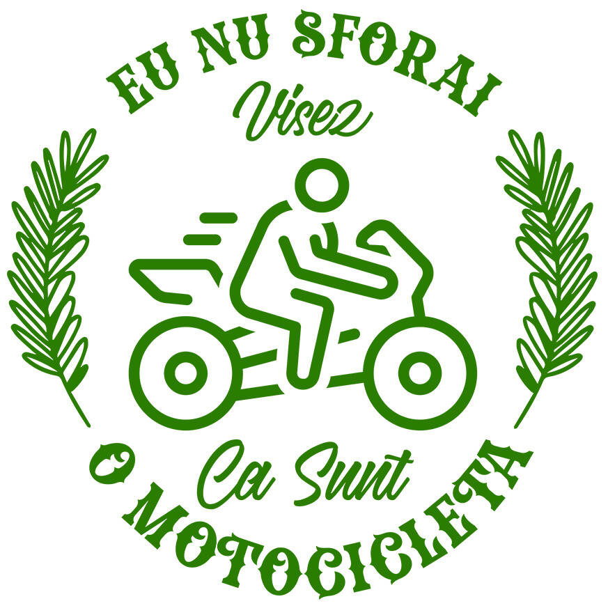 Sticker Adeziv Autocolant Personalizat Tricouri Personalizate Moto - Motocicletă Sport, Adrenalină & Stil Haios [1]