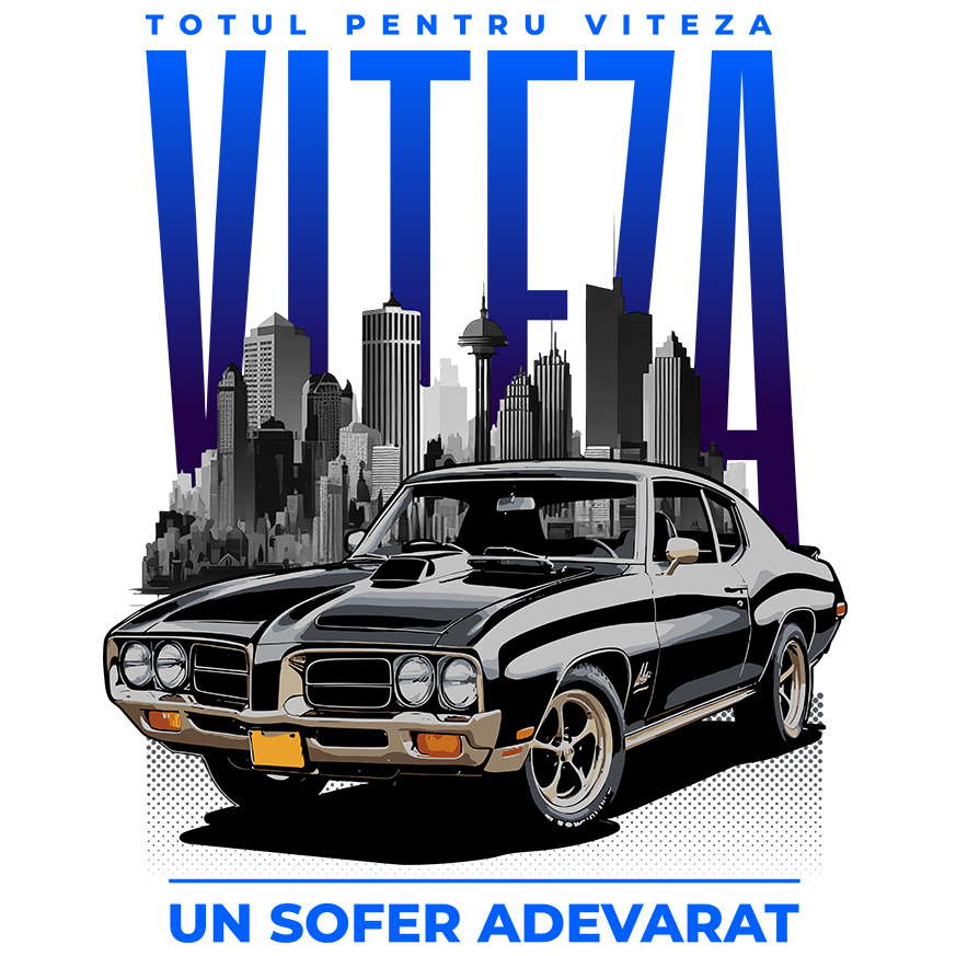 Sticker Adeziv Autocolant Personalizat Mașină Vintage Neagră – Eleganță și Rafinament Urban [1]