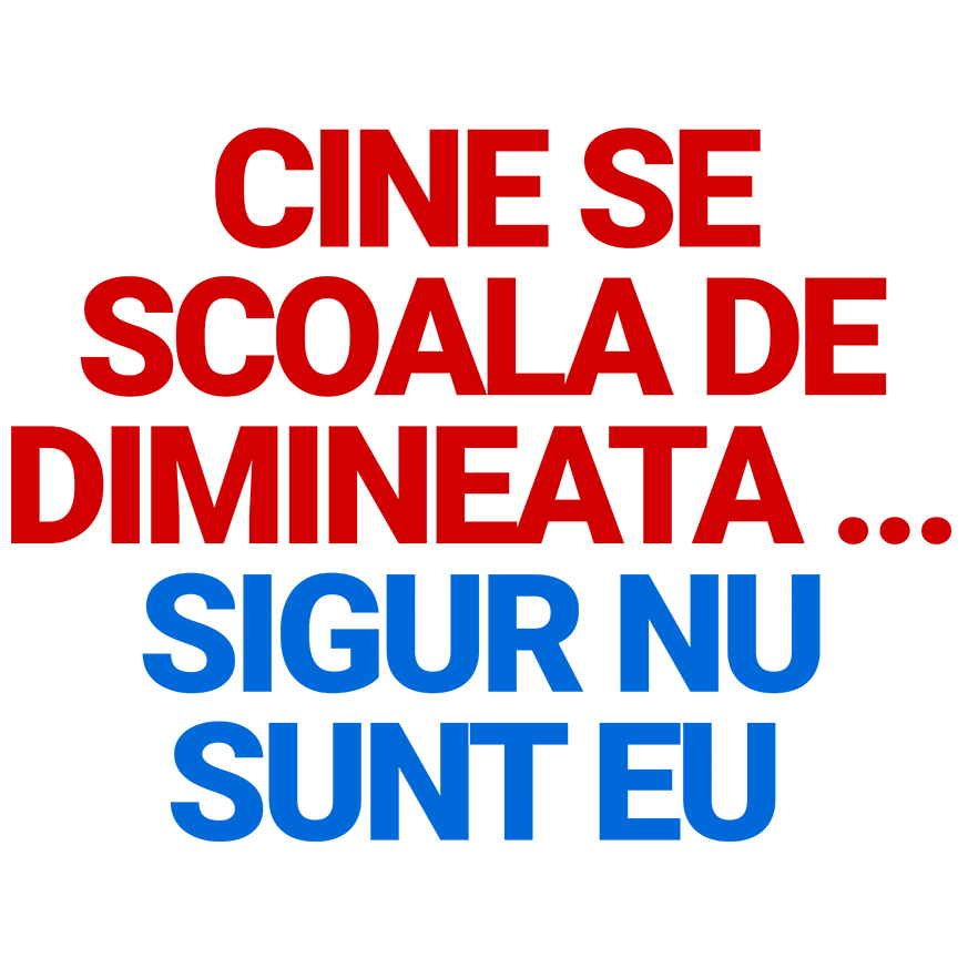 Sticker Adeziv Autocolant Personalizat „Cadouri personalizate amuzante cu mesaje despre dimineața și lene pentru familie și prieteni” [1]