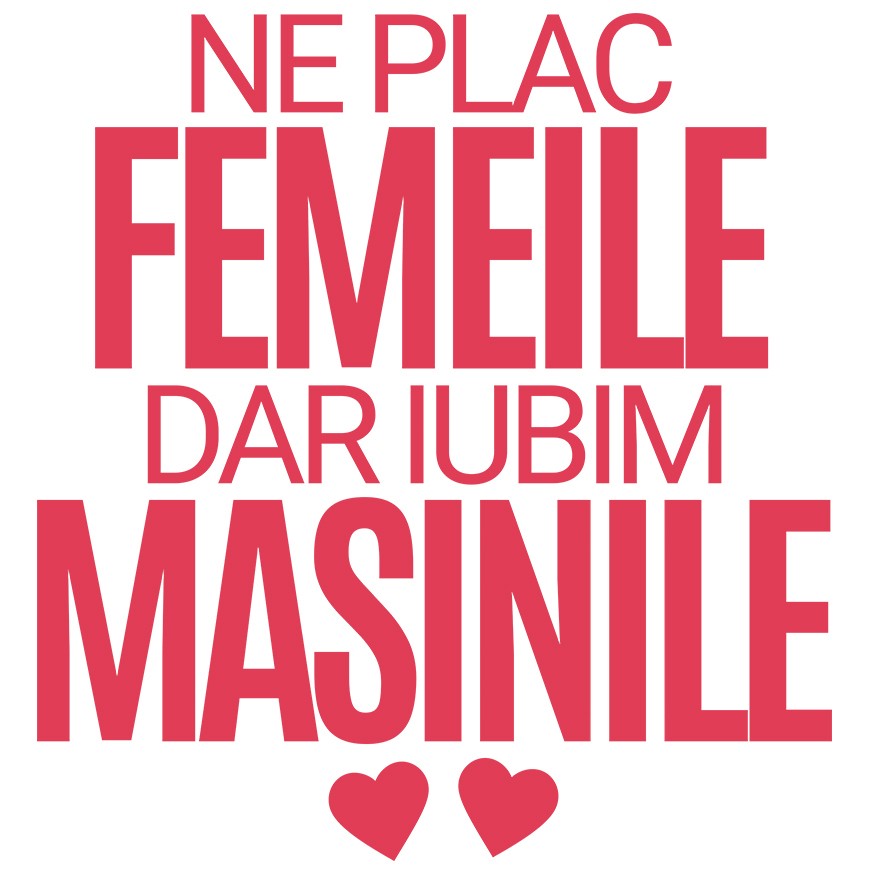 Sticker Adeziv Autocolant Personalizat Mesaj Romantic cu Inimioare – Declarație de Dragoste în Română [1]