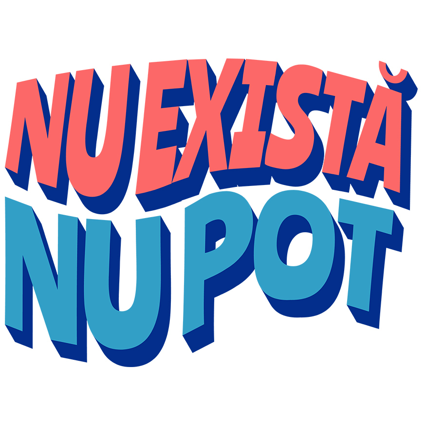 Sticker Adeziv Autocolant Personalizat Imaginea include un fundal vibrant cu un mesaj plin de energie și optimism „Nu există nu poți”, inspirând puterea de a depăși orice obstacol, perfect pentru un cadou personalizat care aduce un plus de motivație. [1]