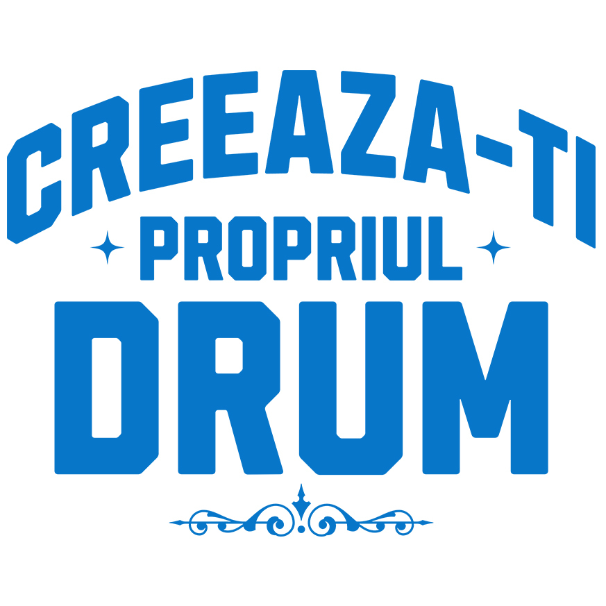 Sticker Adeziv Autocolant Personalizat Mesaj Motivațional „Creează-ți Propriul Drum” - Cadou Personalizat Self Care [1]