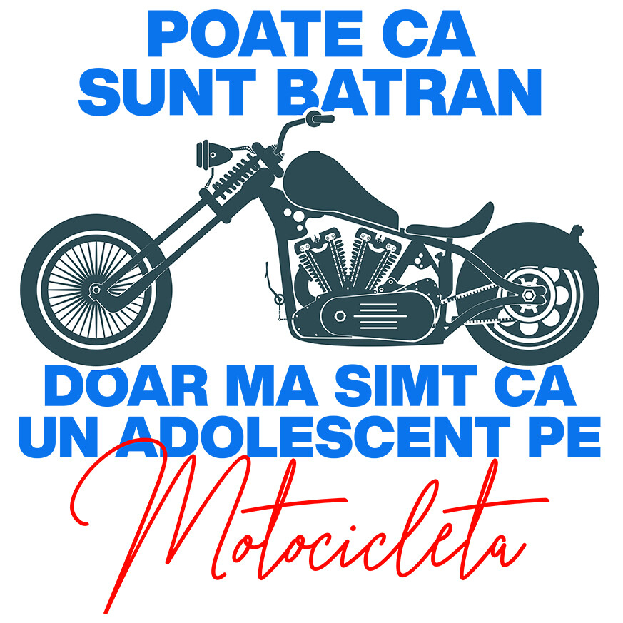 Sticker Adeziv Autocolant Personalizat Tricouri Personalizate Moto - Motocicletă Vintage, Pasiune & Hobby [1]