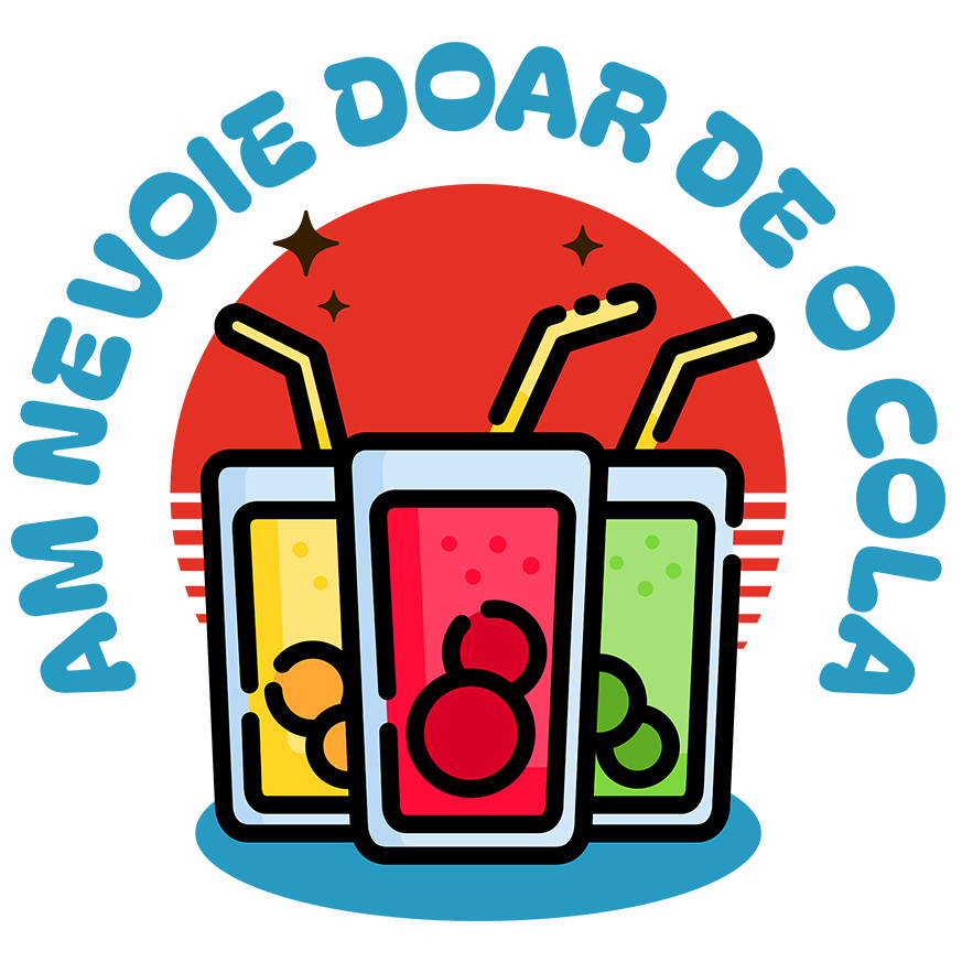 Sticker Adeziv Autocolant Personalizat „Pahar Colorat Personalizat 'Am Nevoie de o Cola' – Cadou Vesel pentru Familie și Prieteni” [1]