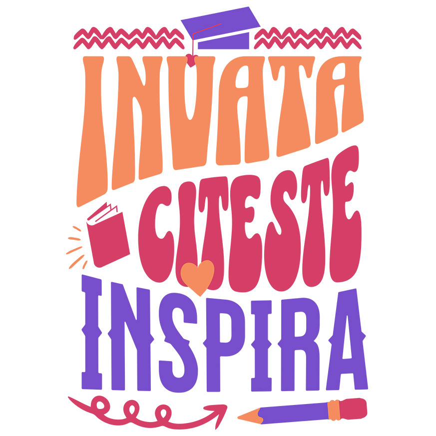 Sticker Adeziv Autocolant Personalizat Rechizite Școlare și Toca Motivațională | Educație, Citire și Inspirație pentru Elevi [1]