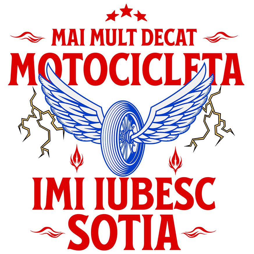 Sticker Adeziv Autocolant Personalizat Roată Motocicletă Cu Aripi – Simbolul Libertății Pe Două Roți [1]