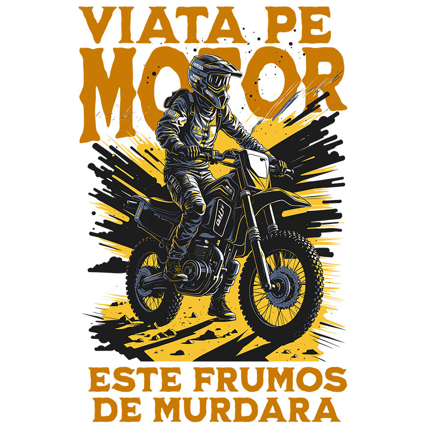 Sticker Adeziv Autocolant Personalizat Siluetă Motociclist Profesionist – Design Personalizat pentru Pasionați de Moto [1]
