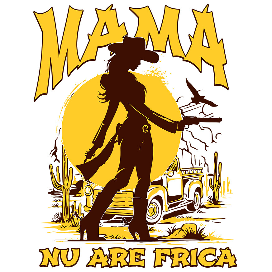 Sticker Adeziv Autocolant Personalizat "Mama Nu Are Frică – Cadouri Personalizate pentru Femeia Puternică și Curajoasă" [1]