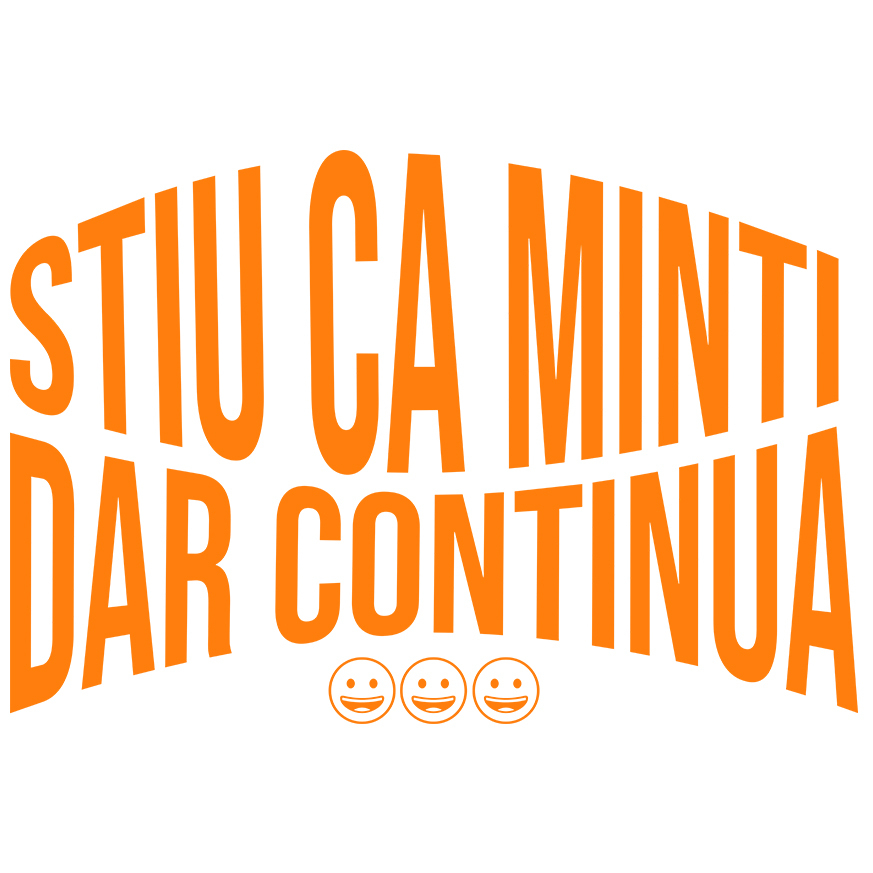 Sticker Adeziv Autocolant Personalizat „Cadouri personalizate amuzante cu mesaje despre minciună și sarcasm pentru familie și prieteni” [1]