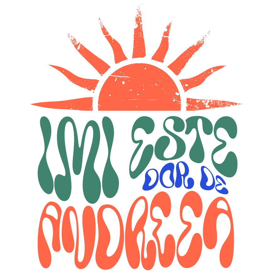 Sticker Adeziv Autocolant Personalizat "Soare Strălucitor Romantic Imi Este Doar De Andreea - Cadou Personalizat Iubire și Dragoste" [1]