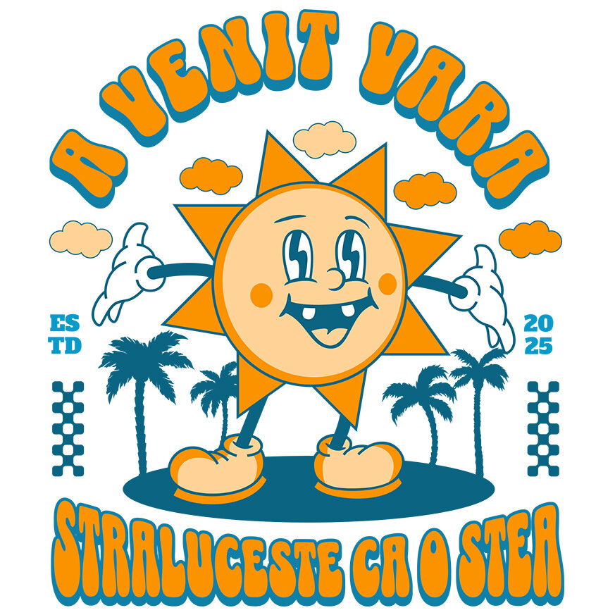 Sticker Adeziv Autocolant Personalizat Soare Vesel Strălucitor – Cadou Personalizat Plin de Energie Pentru Familie & Prieteni [1]