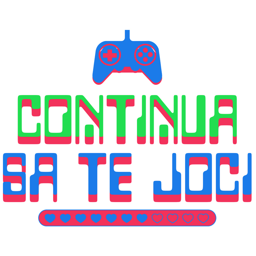 Sticker Adeziv Autocolant Personalizat Manetă PS cu Text „Continuă să te Joci” - Cadou Personalizat pentru Gamers și Iubitori ai Lumei Digitale [1]
