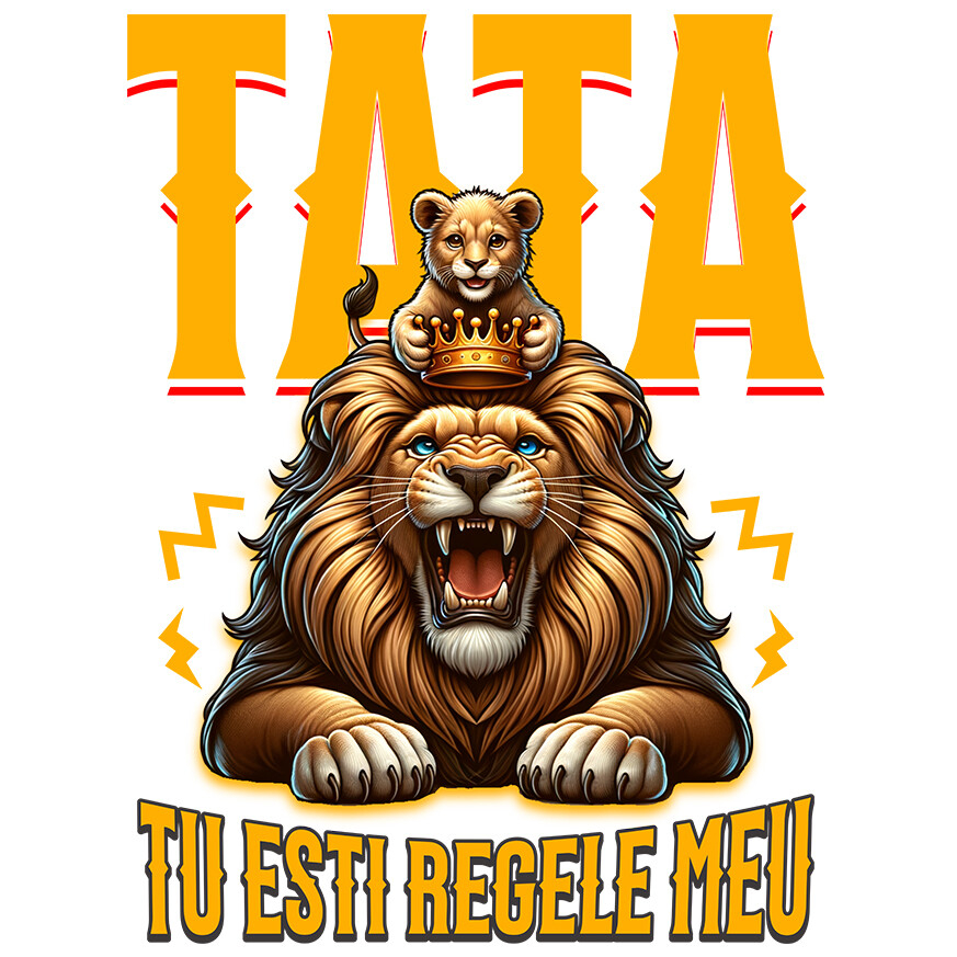 Sticker Adeziv Autocolant Personalizat Cadouri Personalizate Tata și Fiu | Pelerină Roșie, Eroul Meu Tata [1]