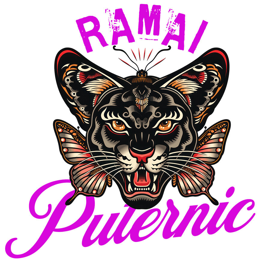 Sticker Adeziv Autocolant Personalizat „Tigru Furios Cu Aripi De Fluture – Cadou Motivational „Rămâi Puternic” Personalizat” [1]