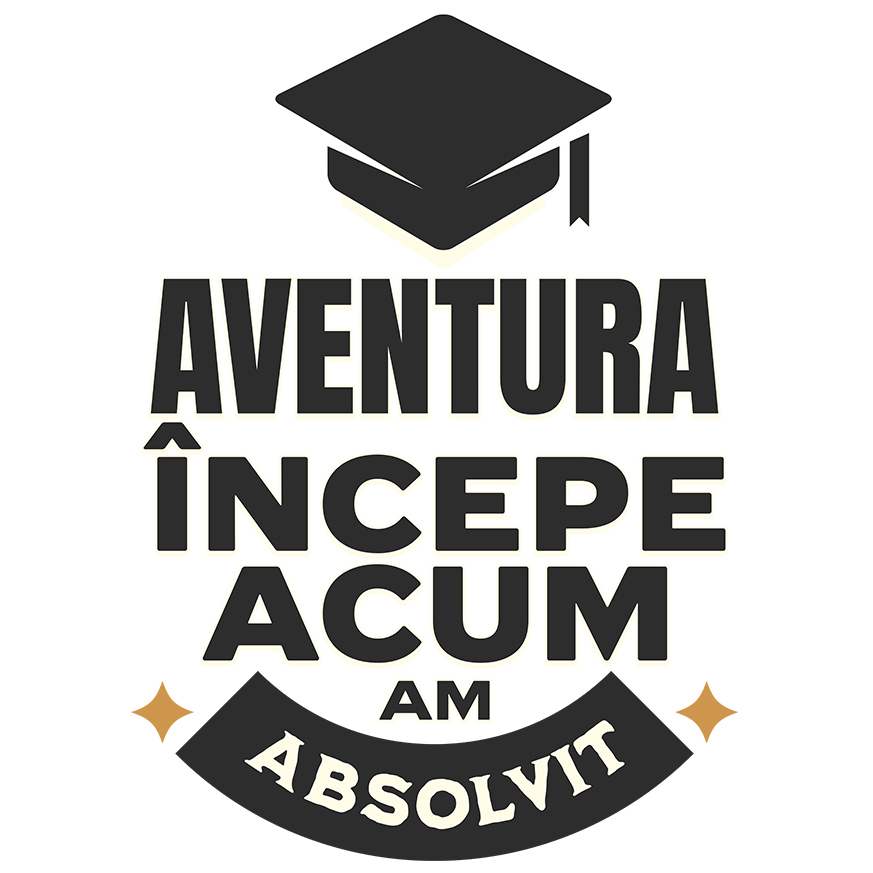Sticker Adeziv Autocolant Personalizat Toca Absolvire | Cadou Personalizat pentru Absolvenți [1]