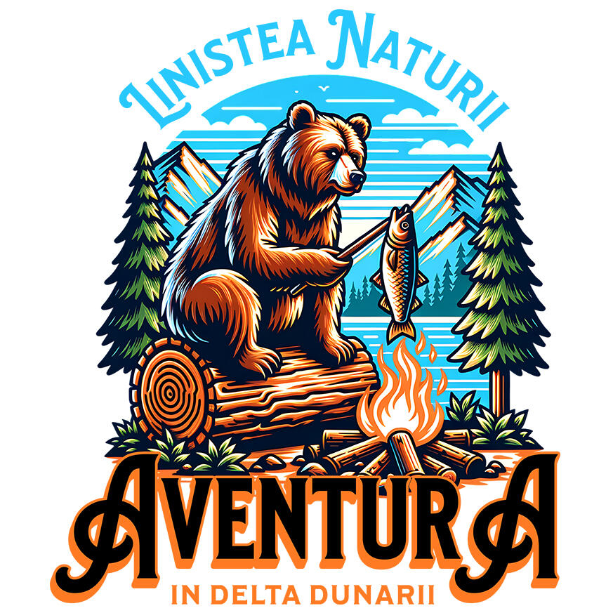 Sticker Adeziv Autocolant Personalizat Tricou Personalizat Aventură - „Liniștea Naturii, Delta Dunării” | Cadouri Outdoor [1]