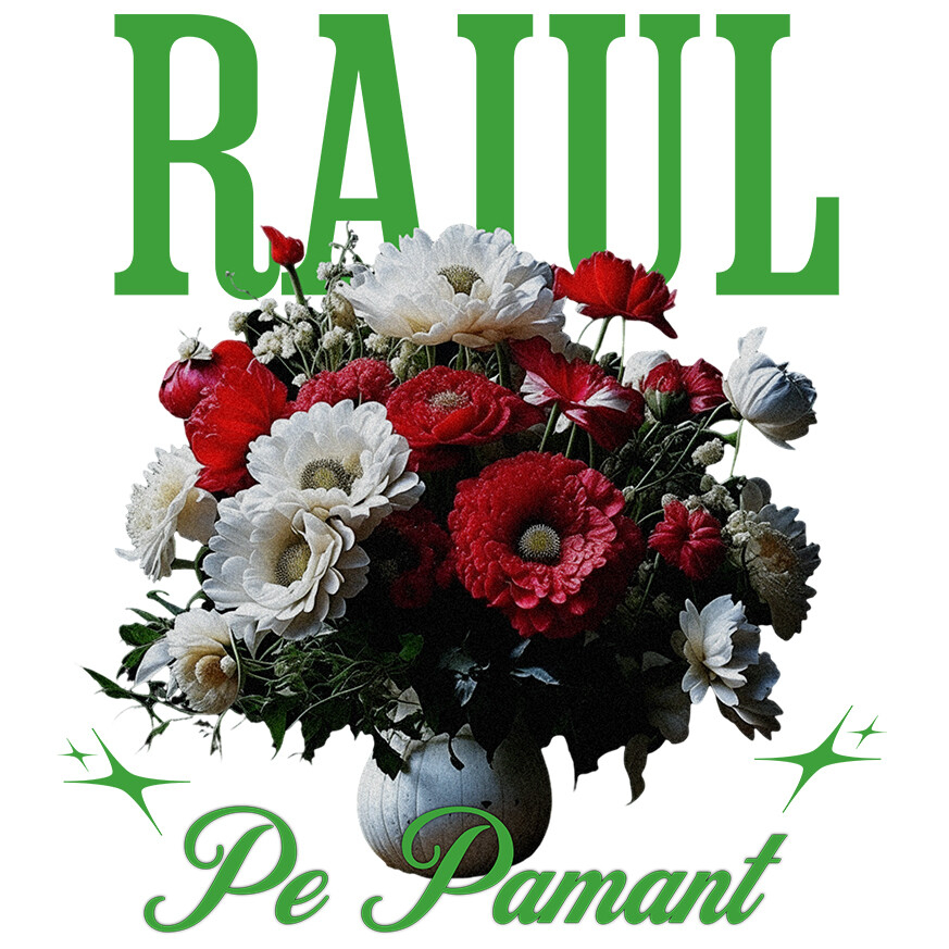 Sticker Adeziv Autocolant Personalizat Vaza cu Flori Colorate | Cadou Personalizat „Raiul Pe Pământ” | Decor Natural și Frumos [1]