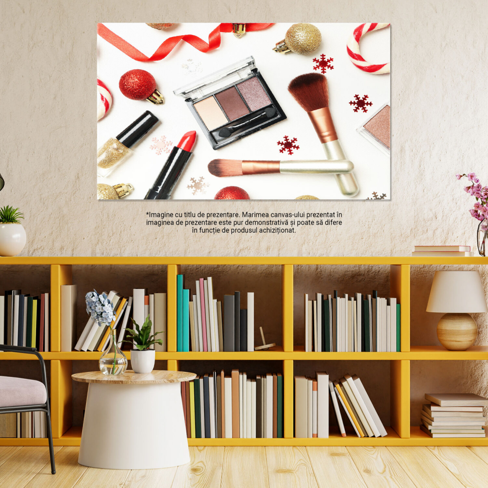 Tablou Canvas: Accesorii Glamour de Crăciun, Marime 40x25CM [4]
