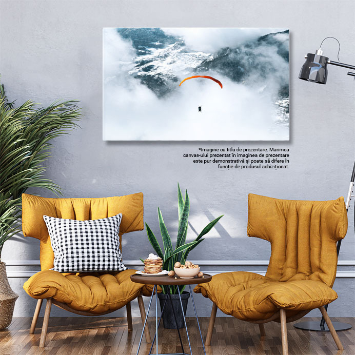 Tablou Canvas - Adrenalina Zborului cu Drona - Aventura si Libertate Aeriana 40x25CM [3]