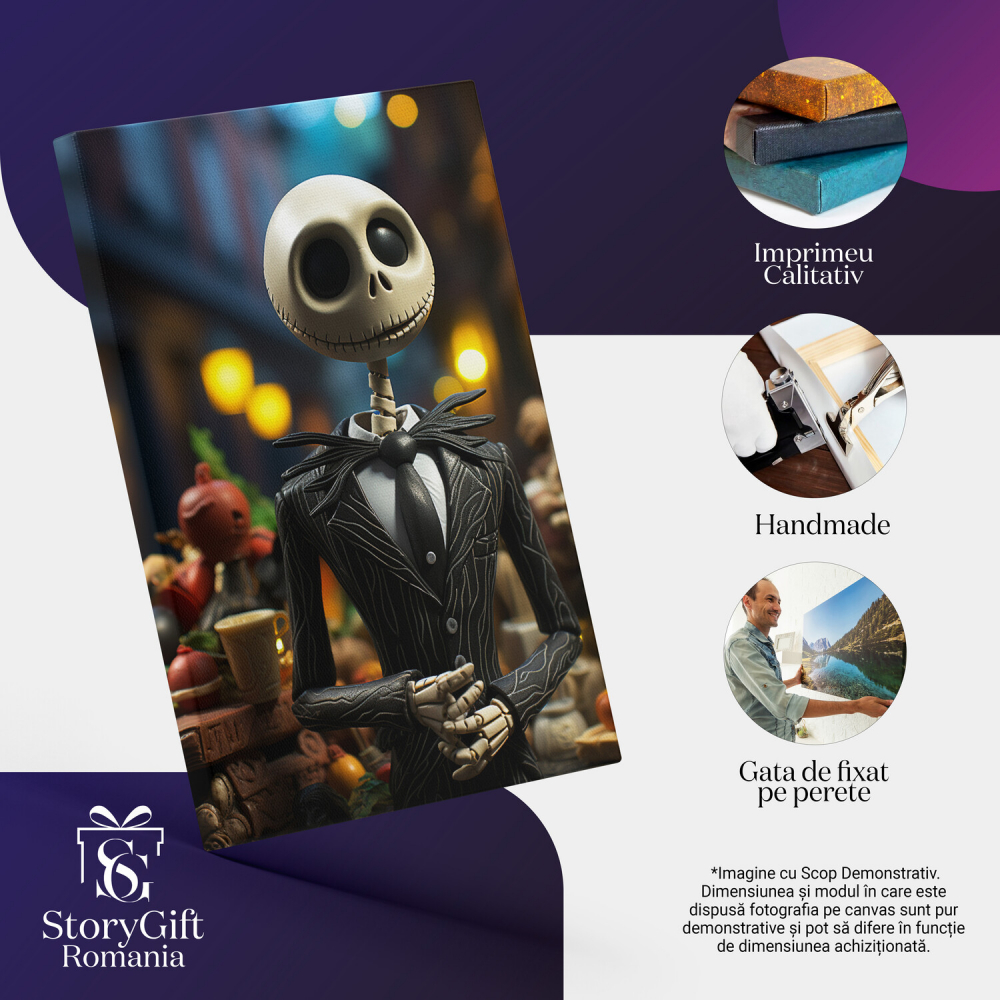 Schelete în Oraș - Cosplay și Design Vestimentar în Întuneric, Marime 40x25CM [2]