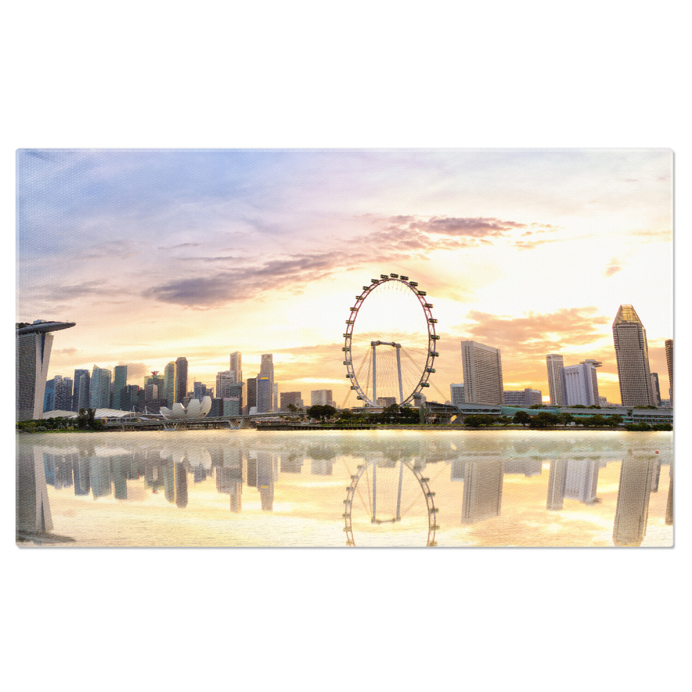 Apus la Marina - Panorama Strălucitoare, Marime 40x25CM [1]