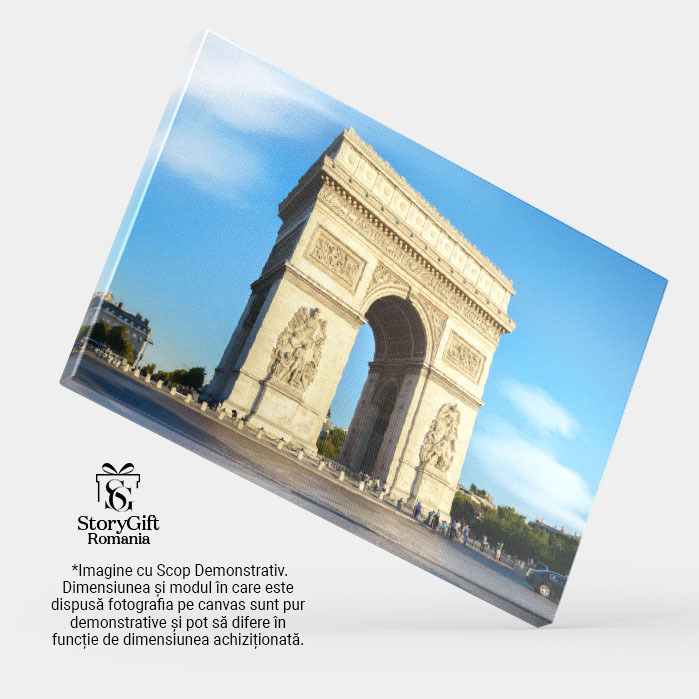 Tablou Canvas Arcul de Triumf, arc, de, triomphe, paris, france, architecture 483 40x25CM [4]
