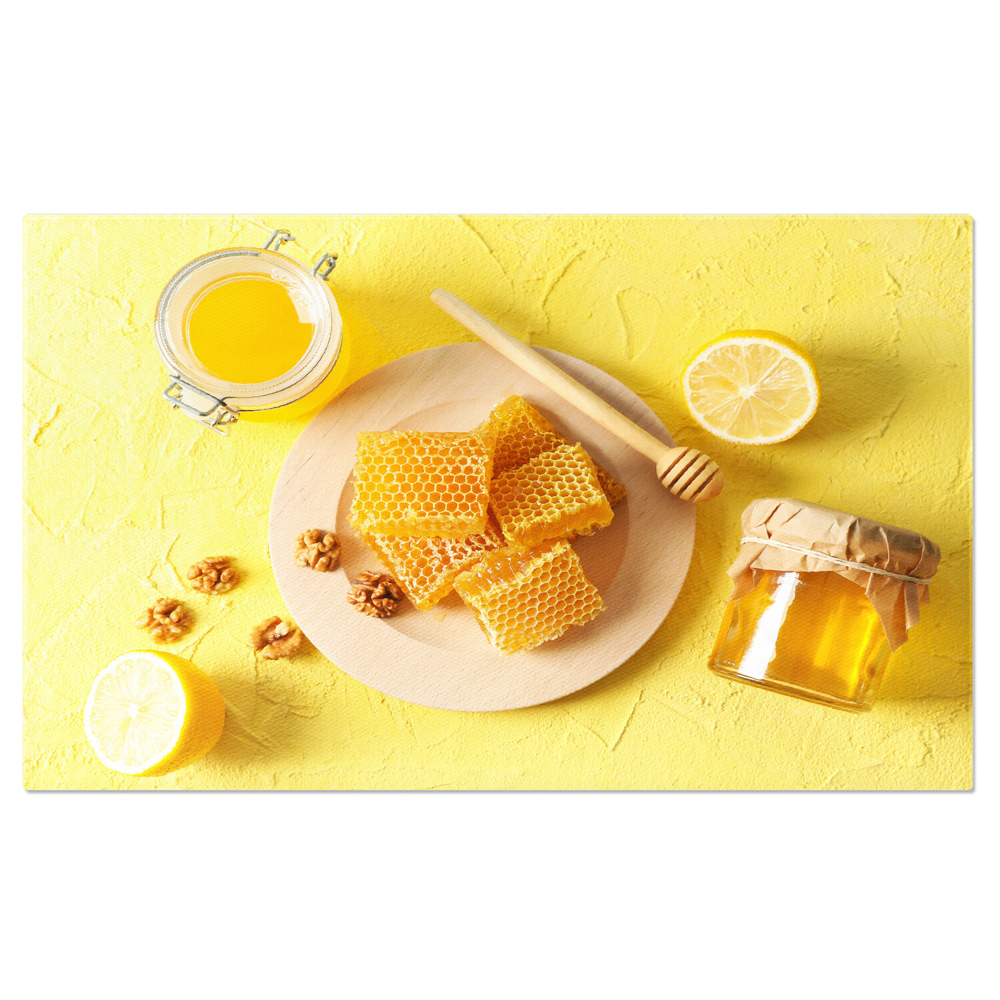 Tablou Canvas - Aroma Naturala - Miere si Nuci in Borcane 40x25CM [1]