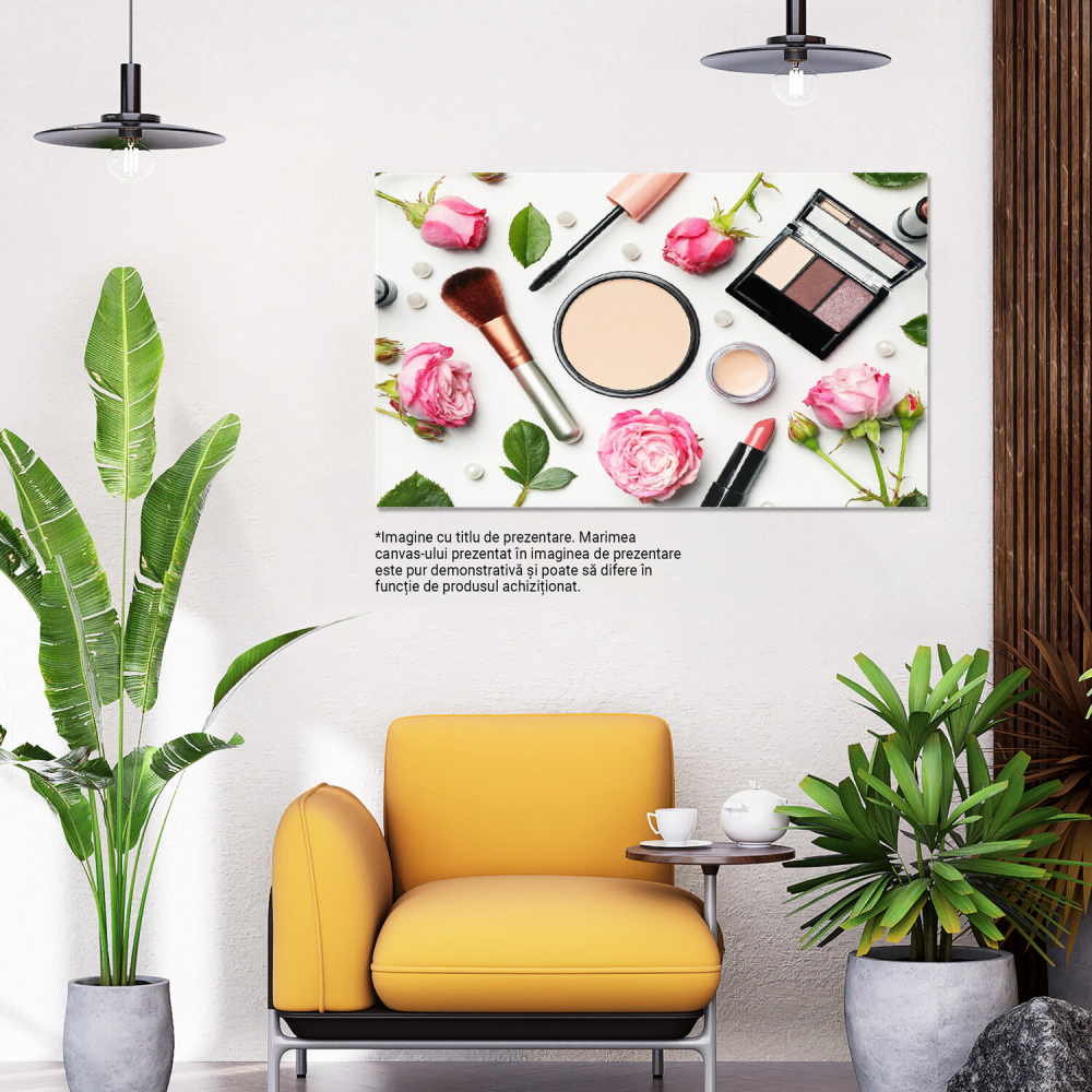 Tablou Canvas: Arta Cosmetică și Machiajul Perfect, Marime 40x25CM [3]