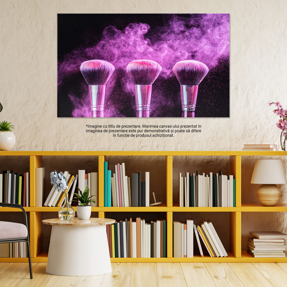 Tablou Canvas: Arta Machiajului și Frumuseții, Marime 40x25CM [4]