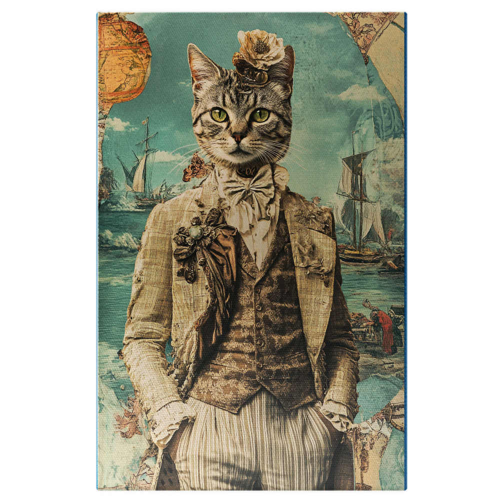 Artă în Creion cu Floare Aurie și Accesorii MasiveMarime 40x25CM [1]